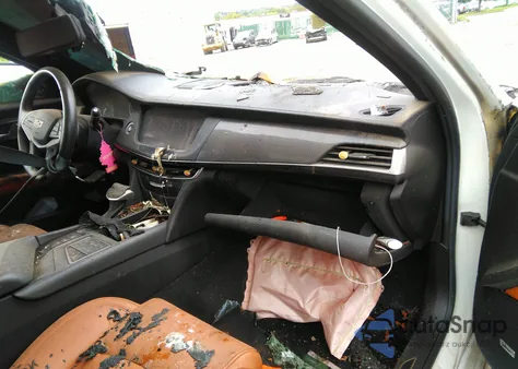 2018 Cadillac Ct6 Luxury z USA, uszkodzony, nr VIN 1G6KD5RS6JU121417